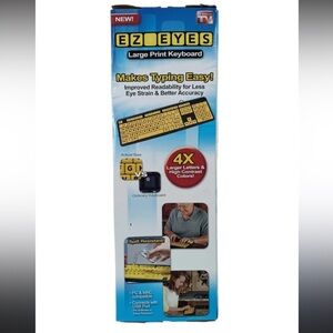 EZ Eyes Large Print Keyboard